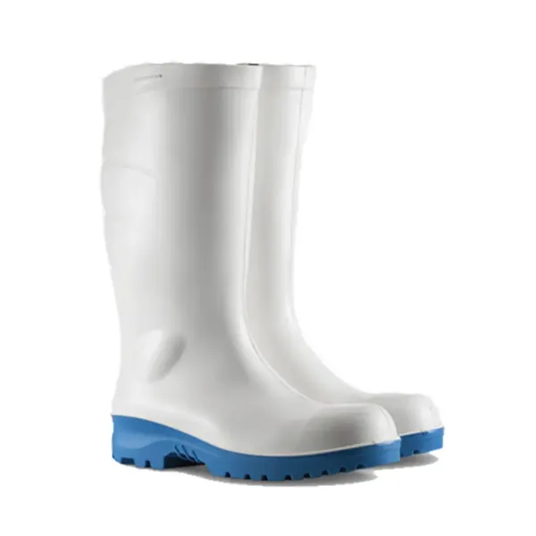 Picture of Wayne Polyurethane Non Safety Boots Blue & White