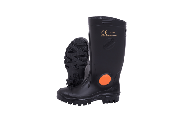 Picture of Neptun Shosholoza Steel Toe Cap Gumboot Black