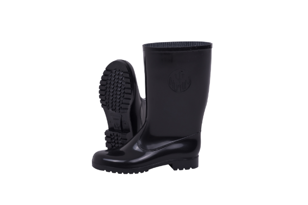 Picture of Neptun Marina Calf Length Womens Gumboot Black