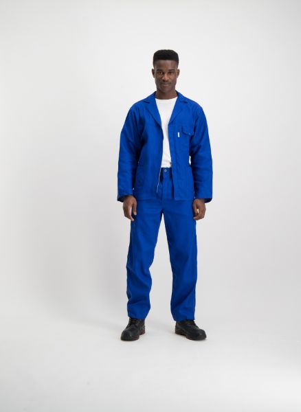 Picture of Warrior Overall 2pc Royal Blue