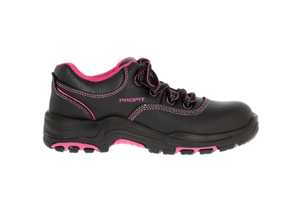 Picture of Profit Redback Black & Pink Safety Shoe STCPU/RU