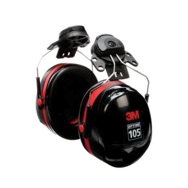 Picture of 3M Peltor Optime 105 Cap-Mount Earmuffs