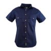 Picture of Homegrown Ladies Short Sleeve Work Shirts - 4 Colour Options 