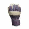 Picture of Pigskin Leather & Candy Stripe Cotton Riggers Gloves - Economy