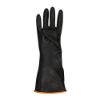 Picture of 20CM Black Latex Rubber Gloves