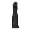 Picture of 40cm Black Latex Rubber Gloves - Smooth