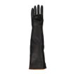 Picture of 40cm Black Latex Rubber Gloves - Smooth