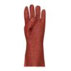 Picture of 40CM Red PVC Fully Coated Gloves With Rough Finish
