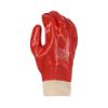 Picture of Red PVC Fully Dipped Gloves – Rough