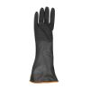 Picture of 20CM Black Latex Rubber Gloves – Rough