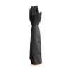 Picture of 40CM Black Latex Rubber Gloves – Rough