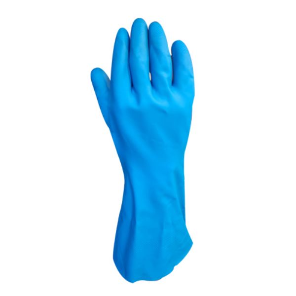 Picture of Blue Nitrile Rubber Gloves