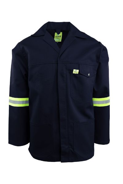 Picture of Titan Conti Jacket Navy Blue -  Reflective 