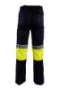 Picture of  Titan 2 Tone Lime & Navy Reflective Trouser