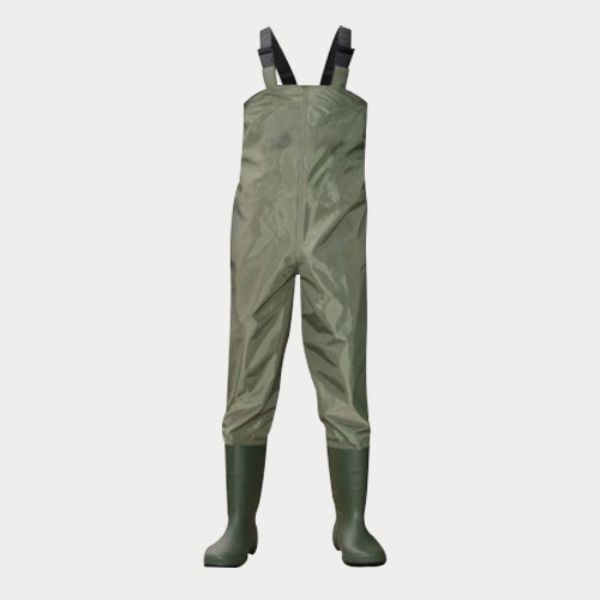 Picture of Chest Waders, PVC Gumboot - Green