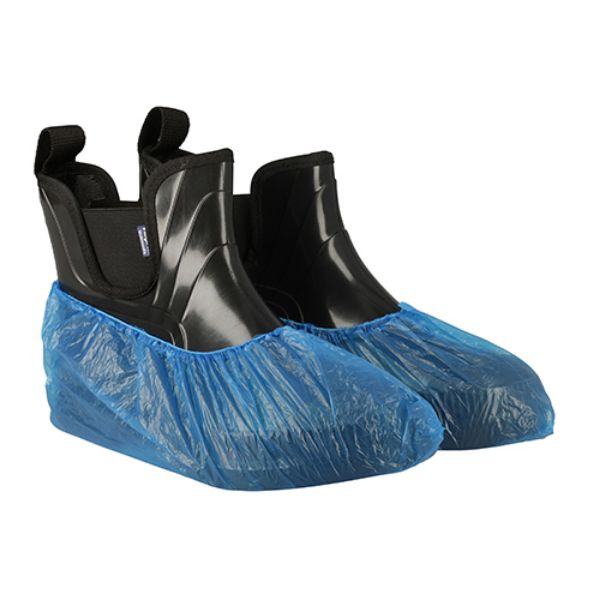 Picture of Disposable Plastic Overshoe - Blue
