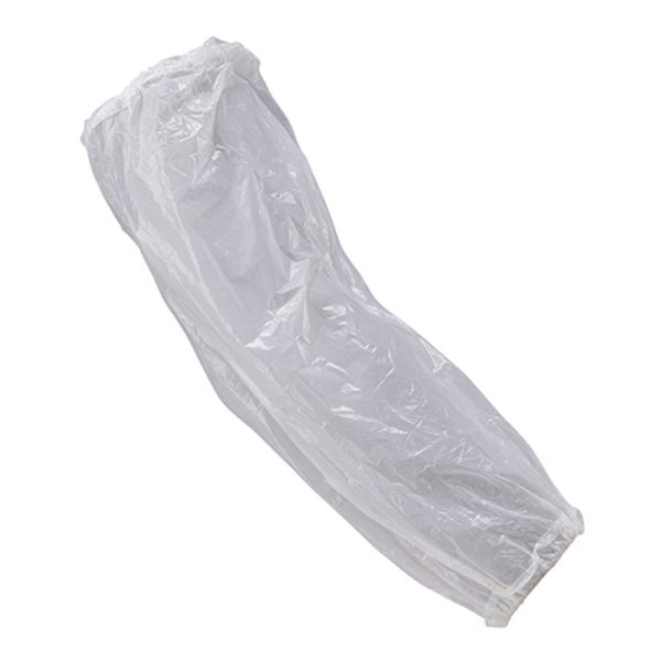 Picture of Plastic Disposable Sleeve Protector - White