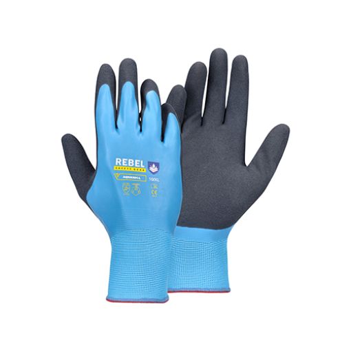 Picture of Rebel Aqua Wrist Length Gloves