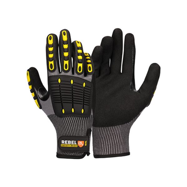 Picture of REBEL Impact Wrist Length Gloves