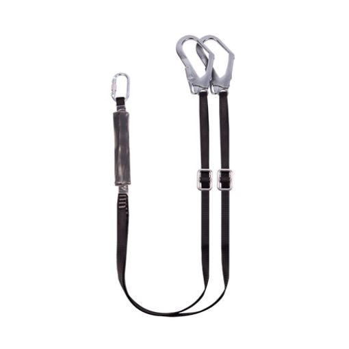 Picture of Bova Adjustable Double Leg Lanyard with Scaff Hooks