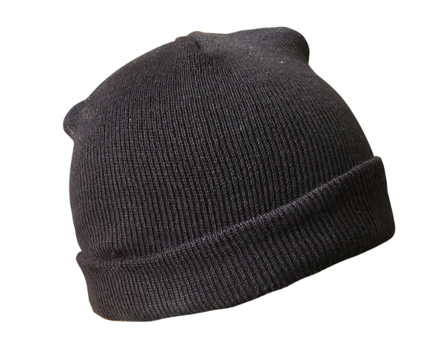 Picture of Knitted Beanie - Black & Navy