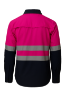 Picture of TITAN Navy & Pink 2 Tone Reflective Vented Shaft Shirt