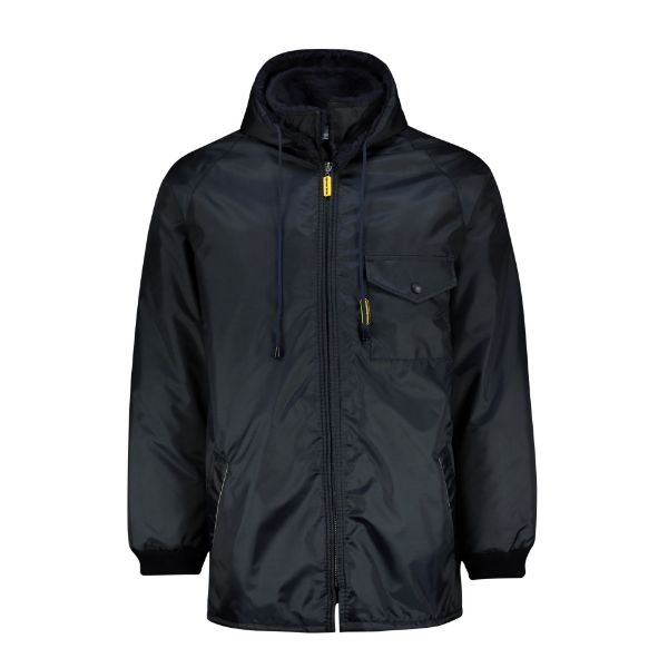 Picture of Furlined Jacket - Black & Navy