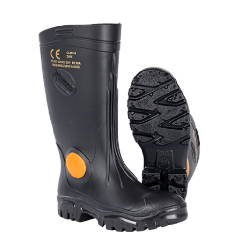 Picture of Neptun Stimela Heavy Duty PVC Gumboot - Black / Black