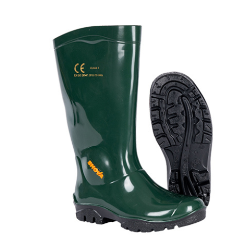 Picture of Neptun Shova General Purpose PVC Gumboot - Green / Black