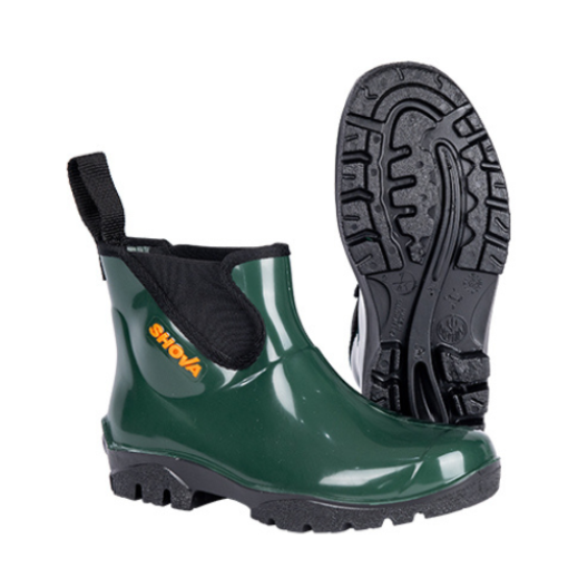 Picture of Neptun Shova Chelsea PVC Gumboot - Green / Black