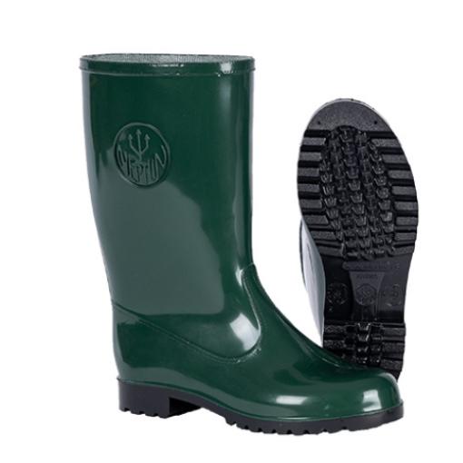Picture of Neptun Ladies Marina PVC Gumboot - Green / Black
