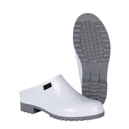 Picture of Neptun Ladies Marina Nitrile PVC Clog - White / Grey